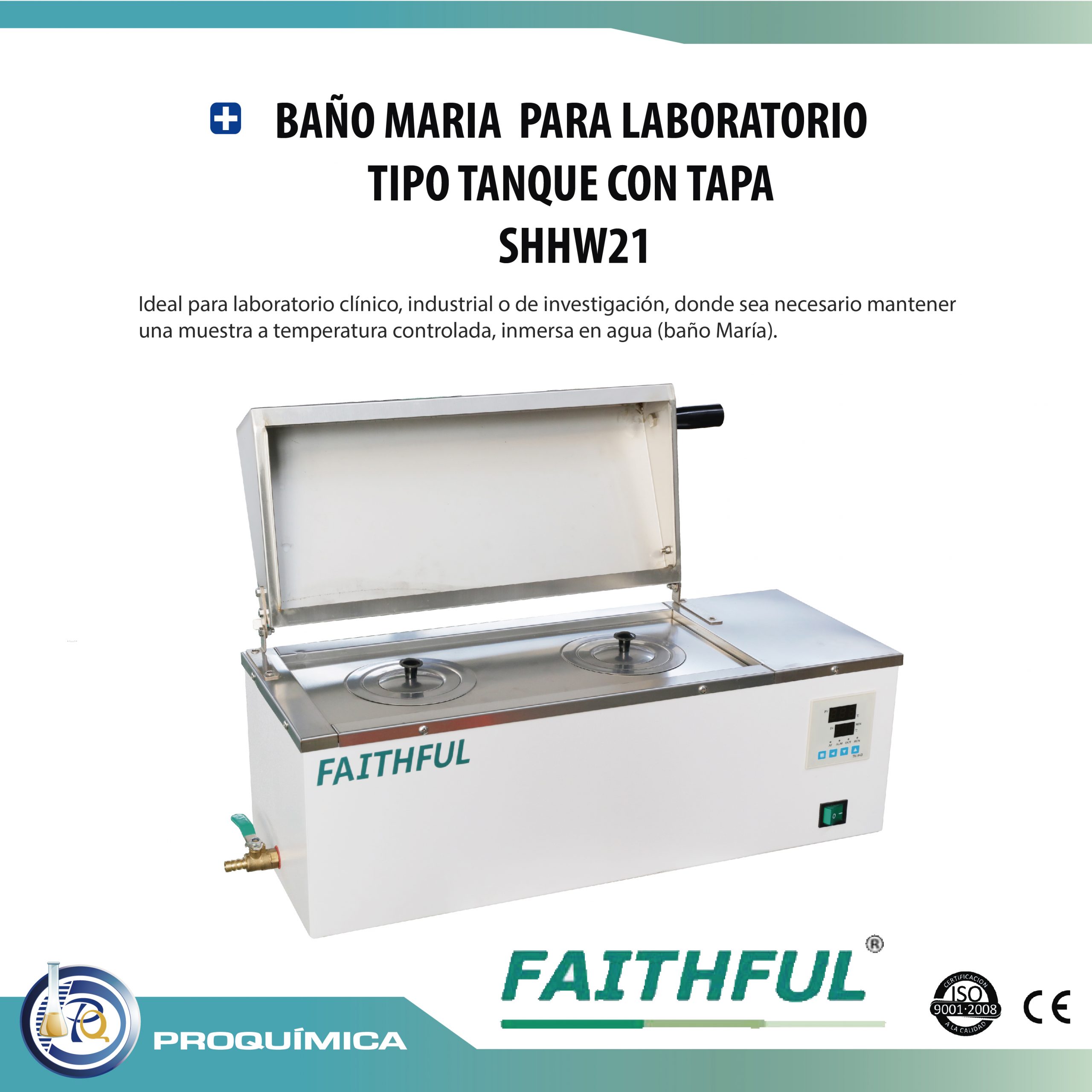 BAÑO MARÍA TIPO TANQUE CON TAPA-image